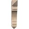 Ekena Millwork Merced Arts & Crafts Rough Sawn Bracket, Douglas Fir, 6"W x 28"D x 32"H BKT06X28X32MRC03RDF - alternate 2